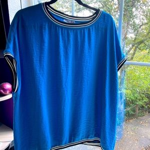 Dex stylish 1x brilliant blue wrinkle free